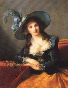 elisabeth vigee-lebrun, Portrait of Antoinette-Elisabeth-Marie d'Aguesseau, comtesse de Segur